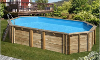 Piscinas de madera