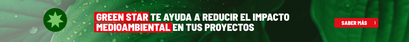 Green Star te ayuda  a reducir el impacto medioambiental
